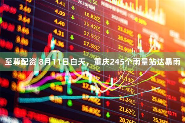 至尊配资 8月11日白天，重庆245个雨量站达暴雨
